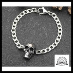 Bracelet Tête de Mort Chaîne