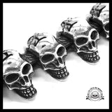 Bracelet Tête de Mort Chaîne Biker
