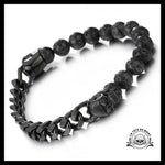 Bracelet Tête de Mort Charme