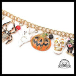 Bracelet Tête de Mort Citrouille
