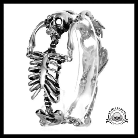 Bracelet Tête de Mort Corps Humain