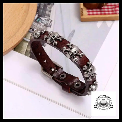 Bracelet Tête de Mort Corsaire