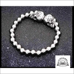 Bracelet Tête de Mort Crâne Anatomique