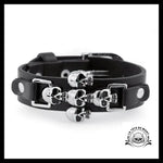 Bracelet Tête de Mort Croix