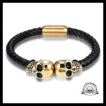 Bracelet Tête de Mort Démoniaque