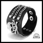 Bracelet Tête de Mort Drapeau Pirate