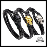 Bracelet Tête de Mort écaille - Crâne Passion