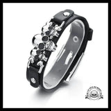 Bracelet Tête de Mort élégante