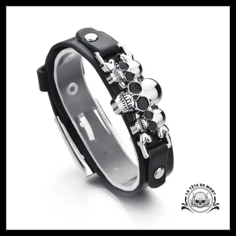 Bracelet Tête de Mort élégante