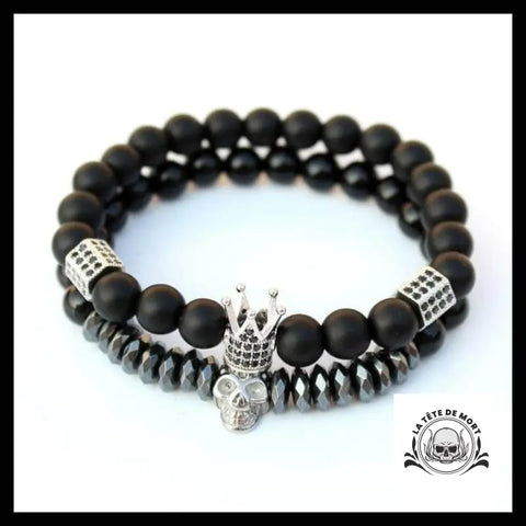 Bracelet Tête de Mort Empereur