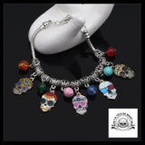 Bracelet Tête de Mort Féminine