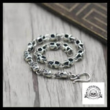 Bracelet Tête de Mort Homme (Argent)