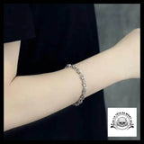Bracelet Tête de Mort Homme (Argent)