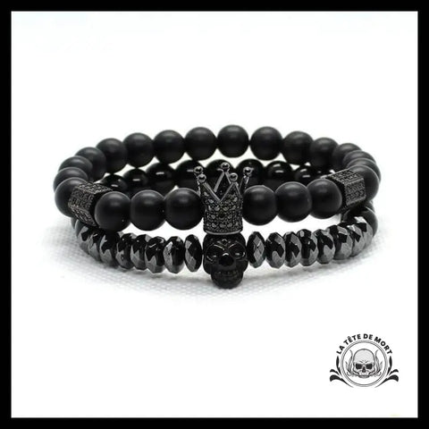 Bracelet Tête de Mort Homme Royal