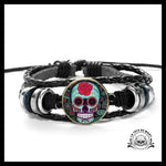 Bracelet Tête de Mort Jour Des Morts