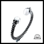 Bracelet Tête de Mort Jumeau
