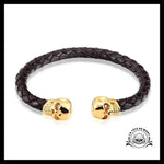 Bracelet Tête de Mort Jumeaux Défunts
