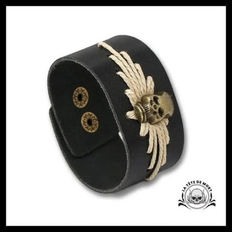 Bracelet Tête de Mort Lumineuse