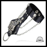 Bracelet Tête de Mort Main Squelette