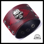 Bracelet Tête de Mort Manchette