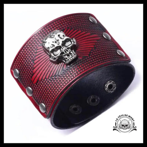 Bracelet Tête de Mort Manchette