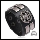 Bracelet Tête de Mort Manchette Singe