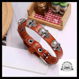 Bracelet Tête de Mort Maudite