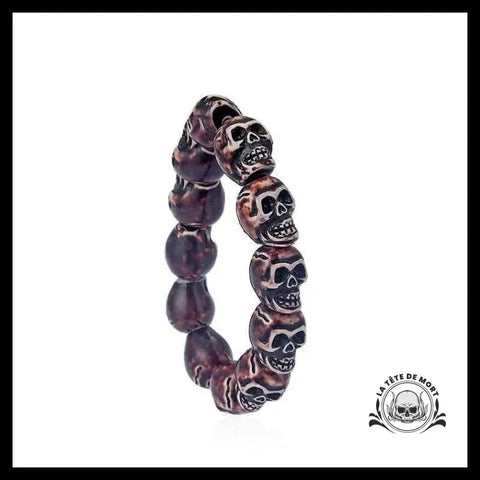 Bracelet Tête de Mort Maya