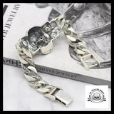Bracelet Tête de Mort Mexicaine (Argent)