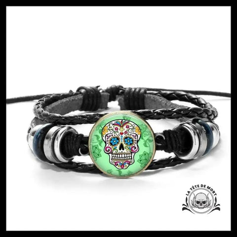 Bracelet Tête de Mort Mexico