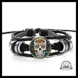 Bracelet Tête de Mort Mexique