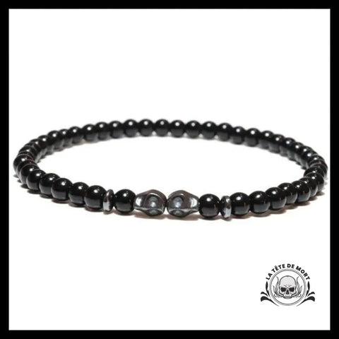 Bracelet Tête de Mort Mini Perle
