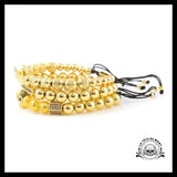 Bracelet Tête de Mort Monarque
