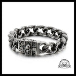 Bracelet Tête de Mort Ornementation