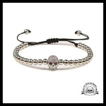 Bracelet Tête de Mort Perle