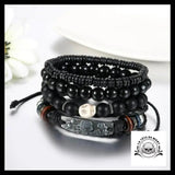 Bracelet Tête de Mort (Perles)