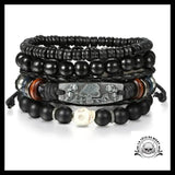 Bracelet Tête de Mort (Perles)