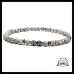 Bracelet Tête de Mort Petite Perle
