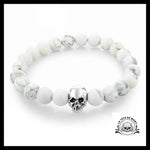 Bracelet Tête de Mort Pierre