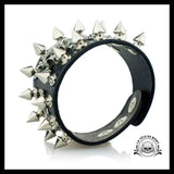 Bracelet Tête de Mort Piques Gothiques
