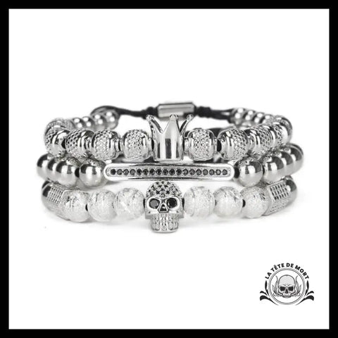Bracelet Tête de Mort Prince