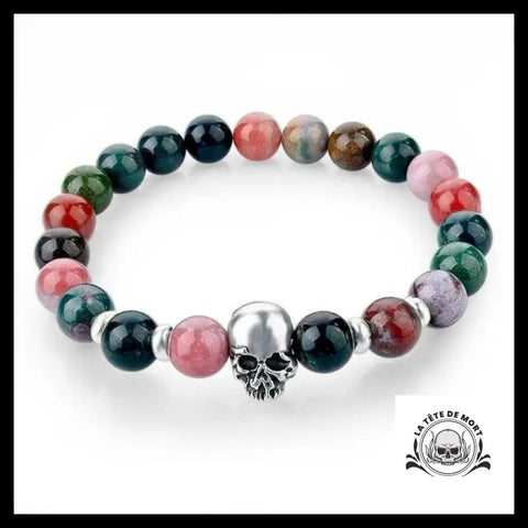 Bracelet Tête de Mort Réaliste