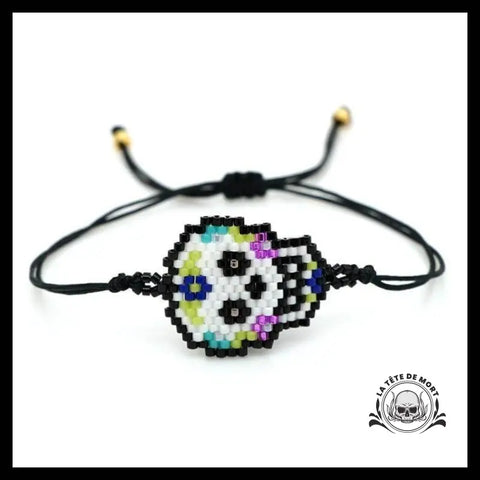 Bracelet Tête de Mort Rétro