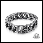 Bracelet Tête de Mort Serpent