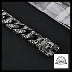 Bracelet Tête de Mort Serpent