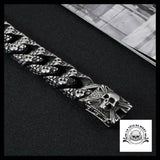 Bracelet Tête de Mort Serpent