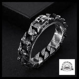 Bracelet Tête de Mort Serpent