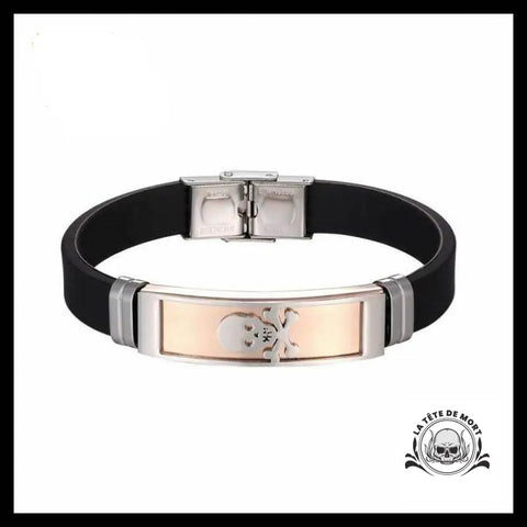 Bracelet Tête de Mort Simple