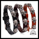 Bracelet Tête de Mort Skull Mortelle