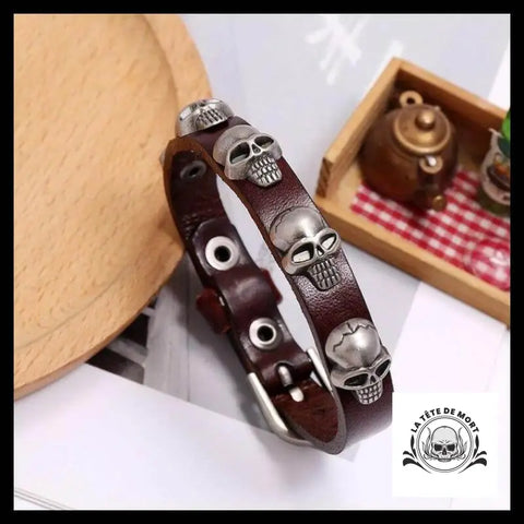 Bracelet Tête de Mort Skull Mortelle